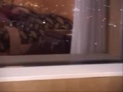 Puma Swede Strips Off In Her Purple Bra 15/16