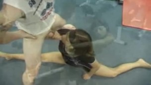 Flexible gymnast gets fucked