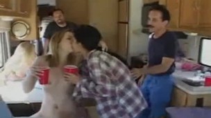 Banged in my van group fucking orgy picked up from the street