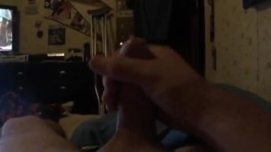 p.o.v. male jerk off