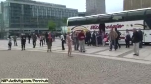 Spectacular Public Nudity With Horny Celine aka Evi C.