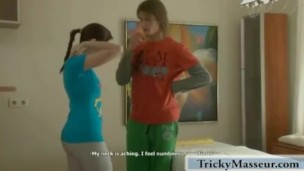 She is willing to try different massage techniques