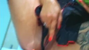 Sandra G. Watermelon Masturbation