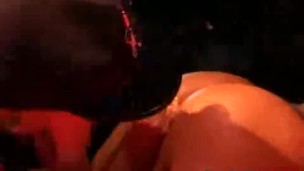 Porn on stage lesbian strippers teasing and touching ass