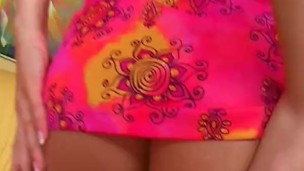 Full Breasted European Brunette for the Tease
