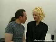 Beautiful blonde Alexandria Clear in a steamy threesome hardcore 2/16