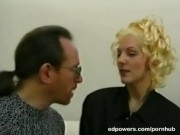 Beautiful blonde Alexandria Clear in a steamy threesome hardcore 3/16