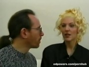 Beautiful blonde Alexandria Clear in a steamy threesome hardcore 4/16