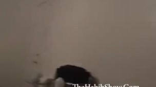 Cheating on his women with a lil black hood rat