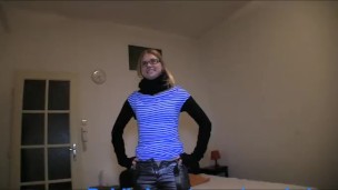 PublicAgent Blonde college girl fucks me at her student apartment