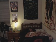 Jacking off on the bed 3/16