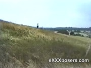 Teen flashes while a stranger fondles her 13/16