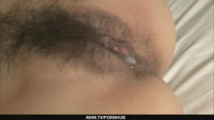 Gorgeous brunette babe Mai Hanano making out and screwed