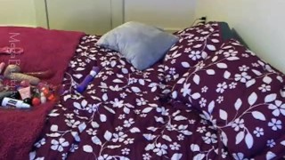 Cassandra Calogera masturbates on cam agai