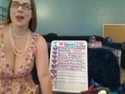 Ambercutie in a summer dress