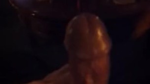 Me stroking my cock and blowing a nice load