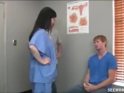 Hot Doctor Sucks A Big Boner - Screenshot 4 of 16 - SeeMomSuck