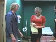 Cumshot At The Doctor's Office