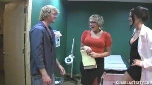Cumshot At The Doctor's Office