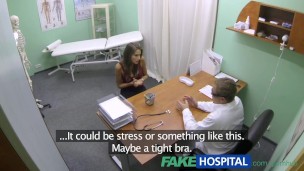 FakeHospital Hot girl with big tits gets doctors treatment