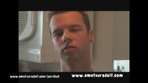 Lockie Is Aussie Blond Cutie With A Dynamite Smile And Beautiful Uncut Cock