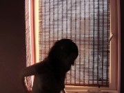 Si(y)lvia Smoker. Sitting in the window or Marlboro 100's red. Fetish Art.I 1/16