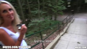 Mofos - Hot euro blonde gets picked up