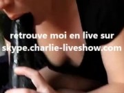 Huge didlo for french charlie ass 5/16