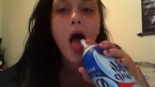 Sexy Babe fooling around ;)