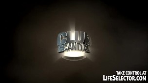 Decent club gets turned into a naughty swinger club by the employees