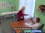 FakeHospital Sexual therapy causes new patient to squirt uncontrollably