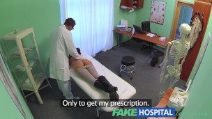 Fake Hospital Sexual treatment turns gorgeous busty patient moans of pain