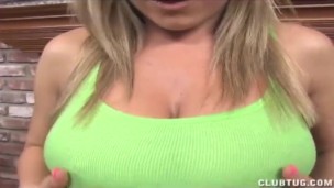 Naked Hottie POV Handjob