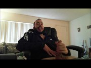Huge Olive Cock Lasts and Cums like it's 18