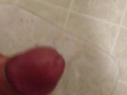 Wank Session in the Bathroom