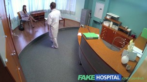 FakeHospital Doctors meat injection eases curvy patients back pain