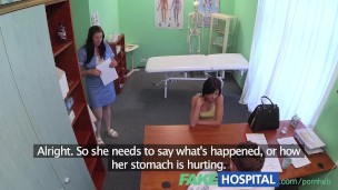 FakeHospital Foreign patient with no health insurance pays the pussy price