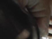 Ebony teen streches her pussy with toy pt1 16/16