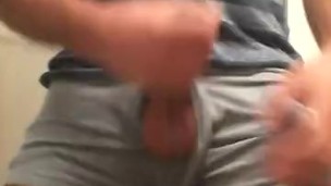 masturbating