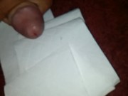 Solo slow motion cum after hours of edging to ball pain