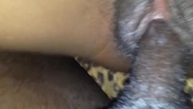 Super Wet Pussy Riding Thick Black Dick