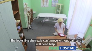 FakeHospital Intense sexual encounter between bisexual patient and blonde