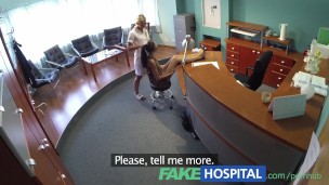 FakeHospital Nurse and patient lick each others pussies