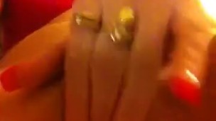 So horny playing with my pussy