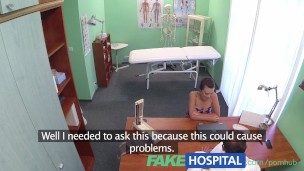 FakeHospital Patient shares doctors cock with halloween zombie nurse