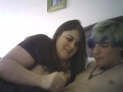 Hot Milf Giveing Young Guy A Blowjob And Handjob;) 16/16