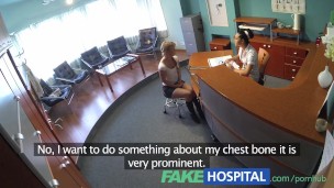 FakeHospital Lady sucks cock to save on medical bills