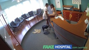 FakeHospital Nurse seduces patient and enjoys licking her pussy