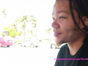Big Titted Angelina Castro Fucks on Public Rooftop in Miami!?