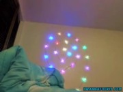 Busty big tit college teen masturbates on webcam 2/16